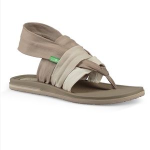 Sanuk Yoga Sling 3 Gradient Turtledove Sandal Size 7